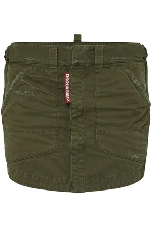 Dsquared2 Minifalda con efecto envejecido