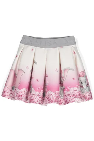 MONNALISA Falda con estampado de elefante
