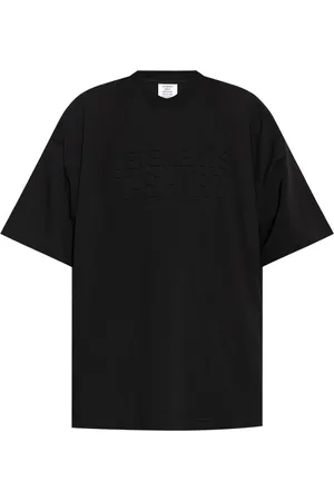 Vetements Camiseta con logo en relieve