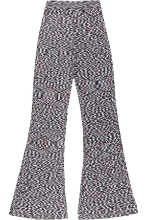 Missoni Pantalones acampanados estampados