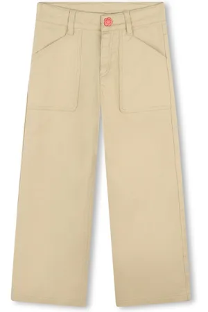Kenzo Pantalones con logo bordado