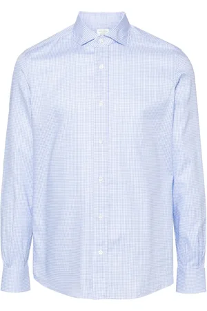 MAZZARELLI Camisa a cuadros gingham