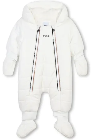 HUGO BOSS Traje de nieve acolchado con logo