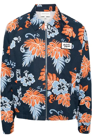Maison Kitsuné Chaqueta con estampado floral