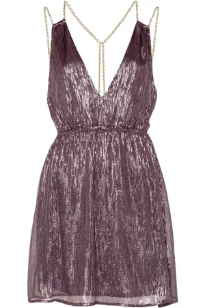 Patrizia Pepe Vestido corto con cuello en V