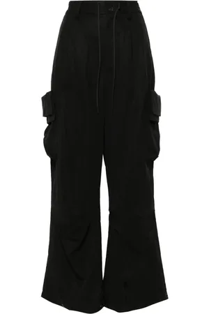 Y-3 Pantalones cargo con cordones