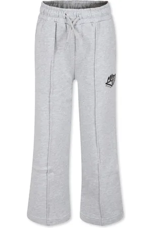 Msgm Pantalones con logo estampado