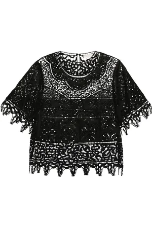 ULLA JOHNSON Blusa Aria de encaje