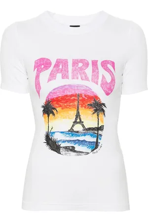 Balenciaga Camiseta Paris Tropical