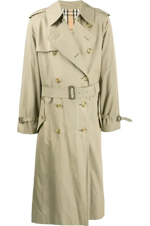 Burberry Gabardina larga de 1990