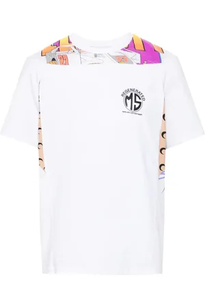 Marine Serre Camiseta Regenerated Graphic