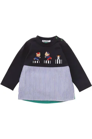 Familiar Sudadera con motivo de rayas