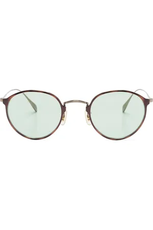 Oliver Peoples Gafas de sol Dawsin con montura redonda