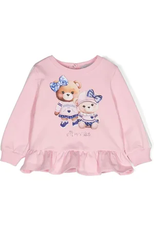 MONNALISA Sudadera con estampado Teddy Bear