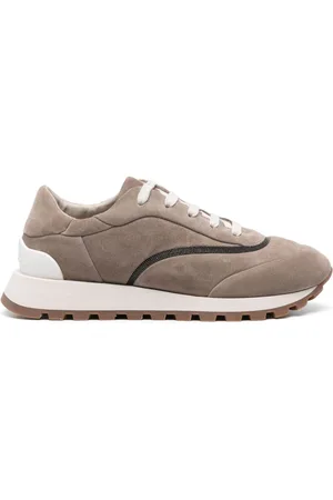 Brunello Cucinelli Zapatillas con cadena Monili