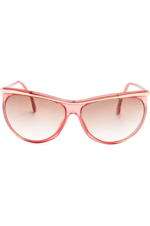 VERSACE Gafas de sol con montura redonda 1980