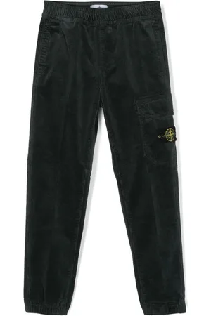 Stone Island Pantalones con distintivo Compass