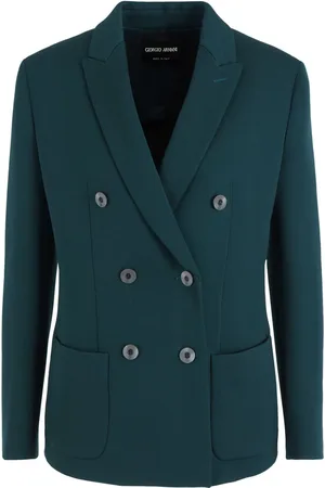 Giorgio Armani Blazer con solapas de muesca