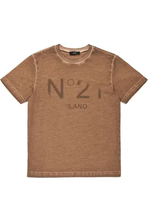 Nº21 Camiseta con logo estampado