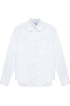 Uma Raquel Davidowicz Camisa Yuval Robichek con diseño patchwork