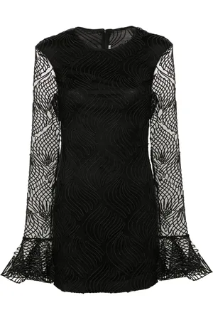 ROTATE Vestido corto brillante