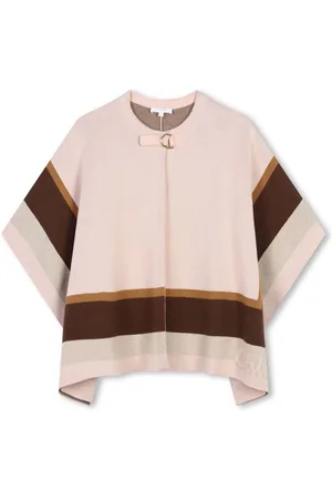 Chloé Chaqueta oversize con capa