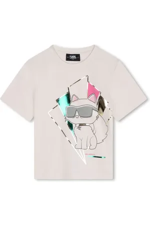 Karl Lagerfeld Camiseta con estampado Choupette