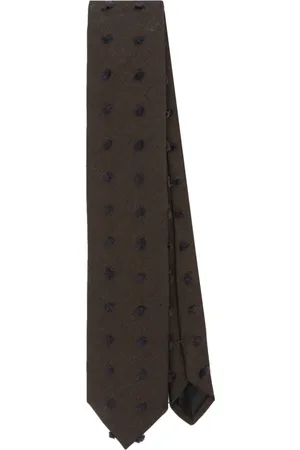 Lanvin Corbata con detalle en 3D