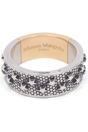 Maison Margiela Anillo con estrellas en relieve