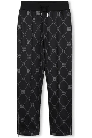 HUGO BOSS Pantalones de chándal con monograma