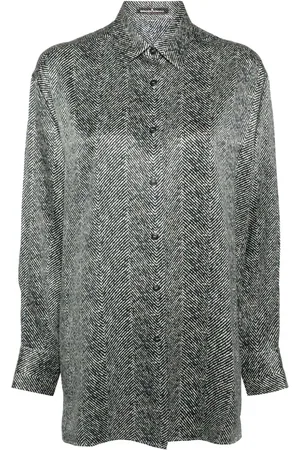 ERMANNO SCERVINO Camisa con estampado de espiga