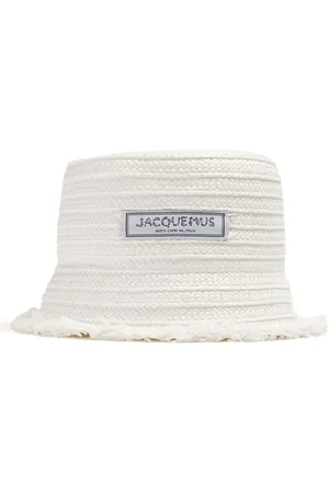 Jacquemus Sombrero de pescador de rafia