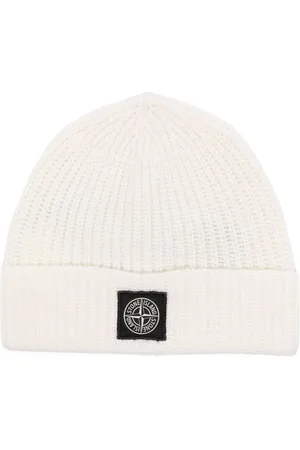 Stone Island Gorro con parche Compass
