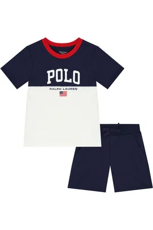 Ralph Lauren Conjunto con logo estampado