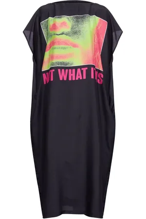 Maison Margiela Vestido largo estilo camiseta