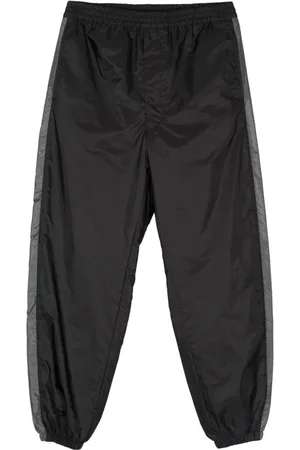 Prada Pantalones de chándal con logo triangular