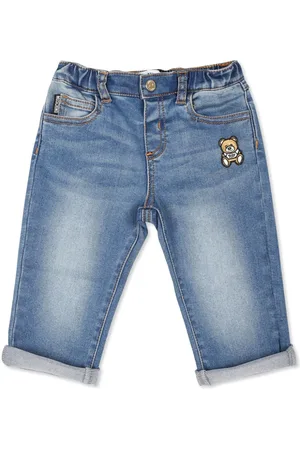 Moschino Vaqueros con parche Bear