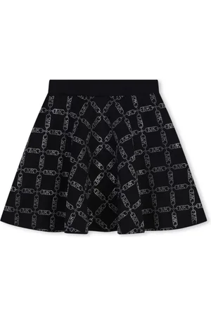 Michael Kors Falda con aplique del logo
