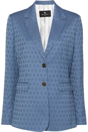 Etro Blazer con motivo en jacquard