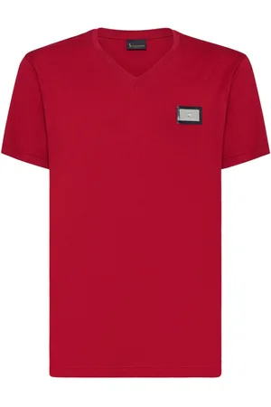 BILLIONAIRE Camiseta con placa del logo