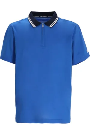 Karl Lagerfeld Polo con cuello en contraste