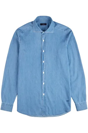 FAY Camisa con logo bordado