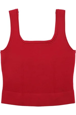 Simkhai Top Ramaina con cuello cuadrado