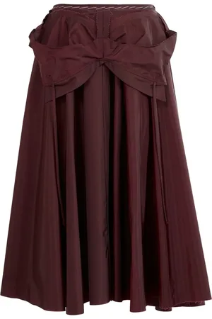 Maison Margiela Falda midi acampanada