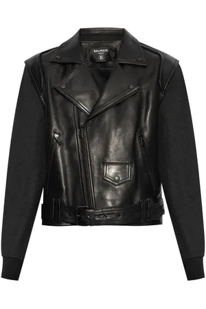 Balmain Chaqueta con cinturón