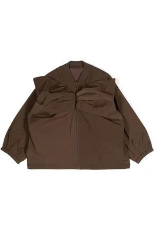 JNBY by JNBY Chaqueta bómber fruncida con lazo