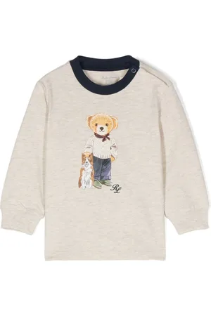 Ralph Lauren Sudadera con estampado Polo Bear
