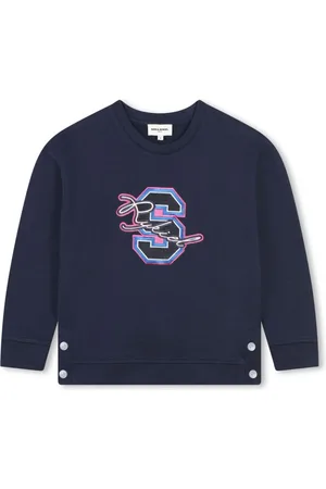 Sonia Rykiel Enfant Sudadera con logo bordado