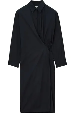LEMAIRE Vestido midi con detalle retorcido