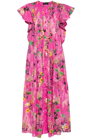 Cynthia Rowley Vestido tipo caftán